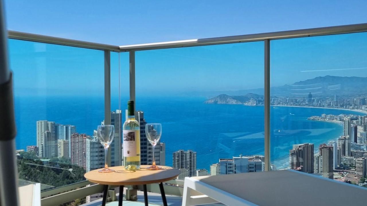 Ferienwohnung Skyline 31 Terraza Privada Con Vistas Al Mar Benidorm Exterior foto